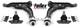 Swing Arm Kit For Citroen Jumper Fiat Ducato Peugeot Boxer 230 244 Front