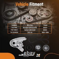Timing belt kit with water pump for Fiat Ducato Mazda 323 Iveco Daily KD112