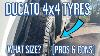 What Size Off Road 4x4 Tyres Do I Need For My Ducato Motorhome Tutorial Pros U0026 Cons
