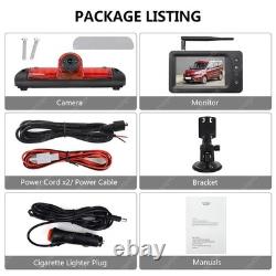 Wireless Rear Camera Kit for Citroën Jumper Fiat Ducato Peugeot Boxer Opel