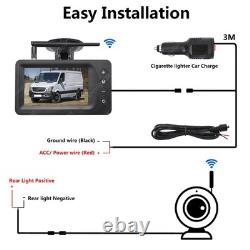 Wireless Rear Camera Kit for Citroën Jumper Fiat Ducato Peugeot Boxer Opel