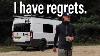 10 Things I Regret About My Van Conversion U0026 10 Things I Love 3 5 Years Living In This Van