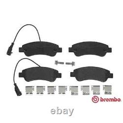 BREMBO Disques + Revêtements Arrière Convient pour Fiat Ducato Boxer Jumper