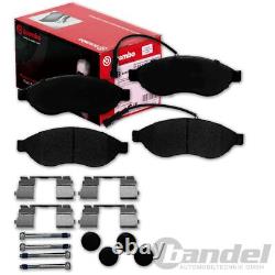 BREMBO Disques + Revêtements Avant Convient pour Fiat Ducato Boxer Jumper 250
