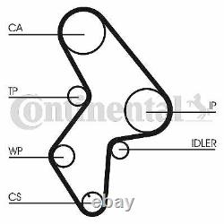 CONTINENTAL KIT DE DISTRIBUTION + POMPE à EAU POUR PEUGEOT 306 1.9 STD, 1.9 SRDT