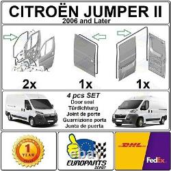 Citroën Jumper II Peugeot Boxer II Fiat Ducato III 2006+ Kit de Joints 4 pièces