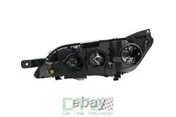 Convient pour Fiat Ducato Phares 250 06/14- Noir Avec LED Feux Kit