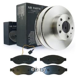 Disques Revêtements 280mm Avant pour Citroen Jumper II Fiat Ducato Peugeot Boxer