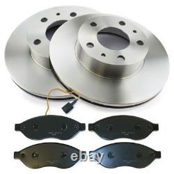 Disques Revêtements 280mm Avant pour Citroen Jumper II Fiat Ducato Peugeot Boxer