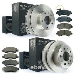 Disques de Frein + Plaquette VA + Arrière pour Citroen Jumper Fiat Ducato