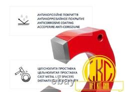 Entretoise kit de levage complet en aluminium 40 mm pour Fiat Ducato 1987-1992