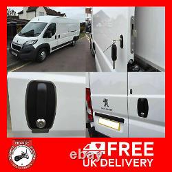 FIAT DUCATO 2006 Arrière Van Sécurité slamlocks & IMPASSE Kit avec proplates