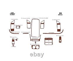 Fiat Ducato 02.2006 Kit Garniture Tableau De Bord Intérieur 3d Dekor 22 Pièces