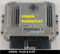 Fiat Ducato 2009 Kit calculateur ECU et verrouillage 51820662 CIX7123