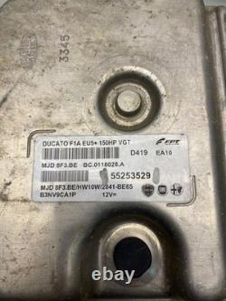 Fiat Ducato 2014 Diesel Kit calculateur ECU et verrouillage 55253529 KEZ15032 Fiat Ducato 2014 Diesel Kit calculateur ECU et verrouillage 55253529 KEZ15032