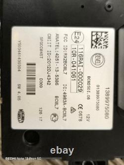 Fiat Ducato 2018 Diesel Kit calculateur ECU et verrouillage 55271527 REM53967