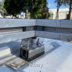 Fiat Ducato Heavy Duty Roof Braket Kit Mount Kits 304 Grade Inox Steel 4Pcs