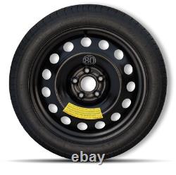 Galette de secours 5 Trous 18 Pour Fiat Ducato Camper Kit Cric Noir