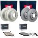 Jp Group Kit Disques Frein + Plaquettes Avant Arri&egrave;re Fiat Ducato Jumper Boxer