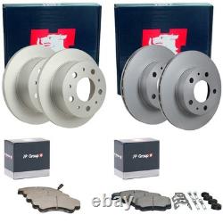 JP Group Kit Disques Frein + Plaquettes Avant Arrière Fiat Ducato Jumper Boxer