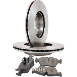 JURID Kit Disques de Frein Avant Ventilé + Plaquette pour Fiat Ducato Boîte 230L