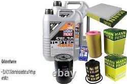 KIT D'INSPECTION FILTRE HUILE DE LIQUI MOLY 10L 5W-30 pour Fiat Ducato