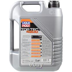 KIT D'INSPECTION FILTRE HUILE DE LIQUI MOLY 10L 5W-30 pour Fiat Ducato