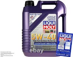 KIT D'INSPECTION FILTRE LIQUI MOLY ÖL 7L 5W-40 pour Fiat Ducato