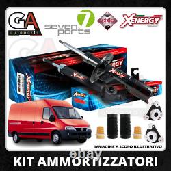 Kit 4 Amortisseurs Complet Tampons Supports Fiat Ducato De 2002 À 2006