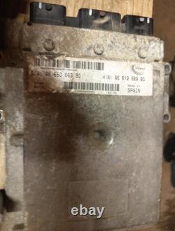 Kit Calculateur 9661256980 9665066380 Fiat Ducato