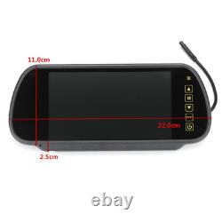 Kit Caméra Recul LED 7 pour Fiat Ducato Peugeot Boxer Citroën Relay Etanche