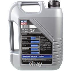 Kit D'Inspection Filtre Liqui Moly Huile 7L 10W-40 pour Fiat Ducato Boîte 230L