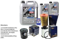 Kit D'Inspection Filtre Liqui Moly Huile 7L 5W-30 pour Fiat Ducato Bus 244 Par