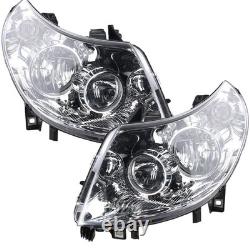 Kit De Phares Avant Pour Fiat Ducato 2006-2010 + Ampoules Gauche Droite