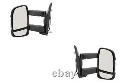 Kit Rétroviseurs Extérieurs Noir NP24 Compatible Fiat Ducato 250 251 07/06