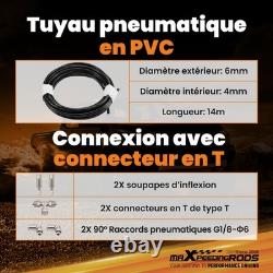 Kit Suspension Pneumatique With Manomètre double for Fiat Ducato 1994-2024 4000KG