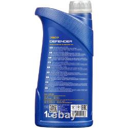 Kit d'inspection MANN-FILTER 7L MANNOL Defender 10W-40 pour Fiat Ducato Boîtier