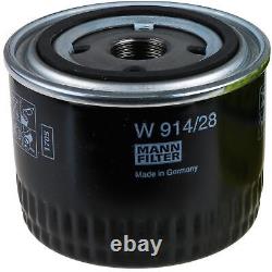 Kit d'inspection MANN-FILTER 7L MANNOL Defender 10W-40 pour Fiat Ducato Boîtier