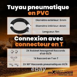Kit de suspension pneumatique avec compresseur for Fiat ducato 1994-2024 4000kg