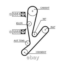 Kit distribution avec pompe à eau GATES 1695mm KP15592XS FIAT DUCATO 2.3 D