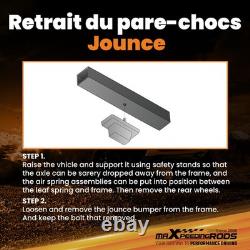 Kit suspension pneumatique for Citroën Relay 1994-2024 4000kg avec compresseur