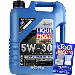 LIQUI MOLY 7L Longue Date High Tech 5W-30 huile moteur + Mann-Filter Fiat Ducato