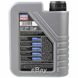 LIQUI MOLY 7L MoS2 Bon Fonctionnement 10W-40 Huile + Mann Pour Fiat Ducato Boîte