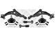 Mapco Kit Bras De Suspension 53461 Des Deux Côtés De L'essieu Avant 134mm Fonte