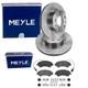 Meyle Set De Freins Avant Convient Pour Fiat Ducato Peugeot Boxer Citroen