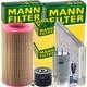 Mann Kit D'inspection Convient Pour Fiat Ducato 120-180 Multijet 2.3 D 111-171