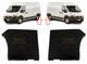 Neuf Pour Fiat Ducato 2015-2025 Kit Couvre Finition Arri&egrave;re Gauche Droite Noir