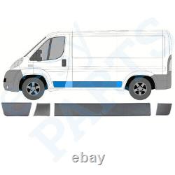 Peugeot Boxer Citroen Jumper Ducato 2006- Kit de Moulures Latérales / Gauche
