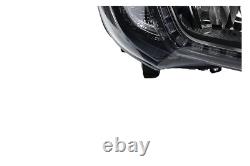 Phare Compatible Avec Fiat Ducato 250 Noir Avec LED Feux De Jour + Éclairage Phare Compatible Avec Fiat Ducato 250 Noir Avec LED Feux De Jour + Éclairage