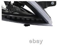 Phare Noir Compatible Avec Peugeot Boxer III LED Gauche Et Droite + Éclairage
